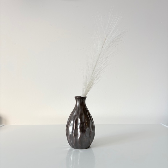 Other - Mini Ceramic Vase Raku Glaze